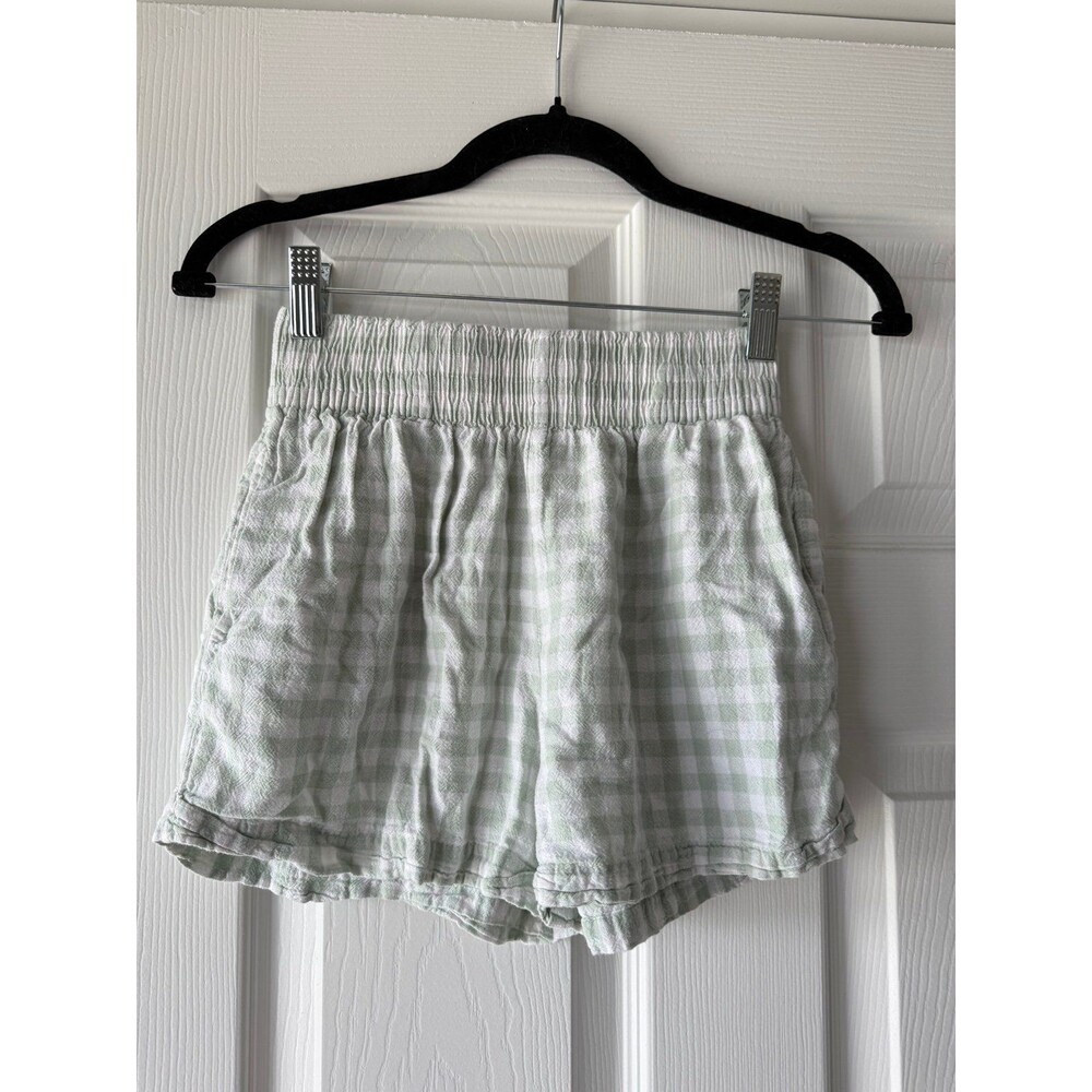 gingham shorts